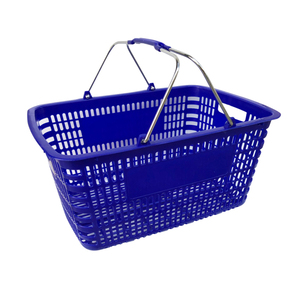 Grand <span class=keywords><strong>panier</strong></span> de courses en plastique robuste et durable avec grille creuse, <span class=keywords><strong>panier</strong></span> de courses rectangulaire, <span class=keywords><strong>panier</strong></span> de courses moyen et <span class=keywords><strong>petit</strong></span> - Product Image 4