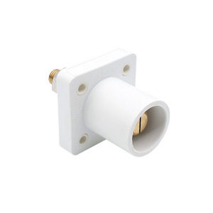 Conector Macho de Montaje en Panel <span class=keywords><strong>Camlock</strong></span> WOINSPODER, Serie <span class=keywords><strong>400</strong></span> <span class=keywords><strong>Amp</strong></span> 600V, 16 M12, Contacto de Latón con Perno Roscado para Distribución de Energía - Product Image 4
