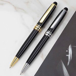 Gloss Piano Black Gold & Silver Trim Twist Cap Metal Roller <b>Pen</b>, Classic Torpedo Executive Rotating Signature <b>Pen</b> Custom Logo - Product Image 4