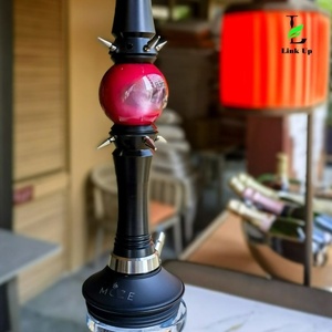 Cachimba de acero inoxidable, set de cachimba alemana, Sphere 2, shisha portátil, Narguile Sheesha Chicha Cachimbas Nargile Set - Product Image 2