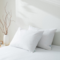 Coussin en duvet d'oie blanc de luxe OEKO-TEX, insert de coussin en duvet, construction multicouche, taille King Queen, hôtel 5 étoiles