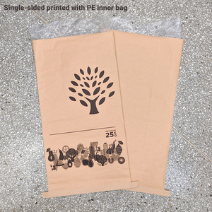 Bolsas de Papel Kraft Tejido de 25 kg Personalizadas por el Fabricante, Resistentes a la Humedad, Impresión Offset, Sacos Compuestos de Plástico PP - Product Image 2