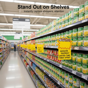 Etiquetas para productos alimenticios y frutas de supermercados al por mayor, publicidad de alimentos, pegatinas promocionales - Product Image 3