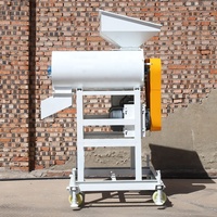 Machine à décortiquer le blé 5XT-15 avec double cylindre de décorticage