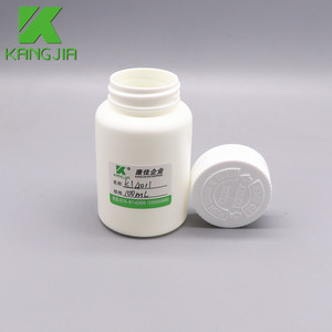 KangJia Ingrosso Bottiglie di Plastica Vuote per Medicinali con Tappo a Vite, Grande Capacità 100ml, Forma Cilindrica - Product Image 3
