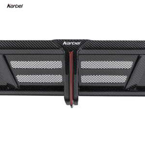 Diffuseur Karbel style KB en fibre de carbone sèche pour pare-chocs arrière <span class=keywords><strong>BMW</strong></span> <span class=keywords><strong>IX</strong></span> <span class=keywords><strong>XDrive40</strong></span> 2021-2023 - Product Image 2