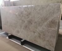 Dalles de granit et de marbre naturel en gros, quartzite Taj Mahal, design luxueux pour les murs intérieurs, les sols et les escaliers