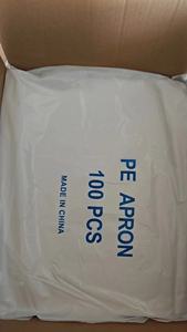 OEM plastica trasparente grembiule usa e getta per la pulizia degli alimenti sanitari - Product Image 6