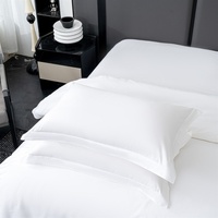 Hôtel 6040s 400tc égyptien 100% coton ajusté draps plats housse de couette taie d'oreiller ensembles de literie en gros personnalisé
