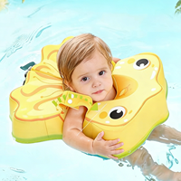 PiaoPiao poisson enfant natation pieuvre aisselles anneau Non gonflable PVC écologique Durable léger Portable étanche nager