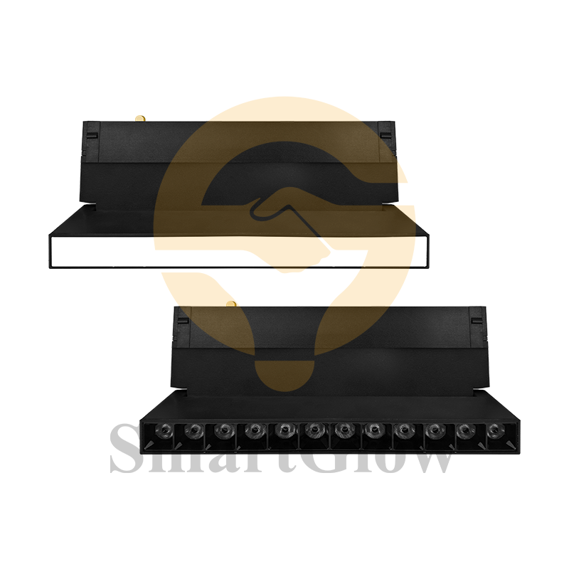 Lumière d'inondation rotative magnétique