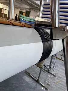 Dock flottant gonflable personnalisé QIQU à double paroi en EVA avec pont en teck et quincaillerie en acier inoxydable 316 pour usage commercial - Product Image 3