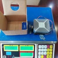 Pendingin CPU AMD Heat Sink Fin, Plat Lampu LED Dasar Datar Besar, Pendingin Udara Kipas Radiator untuk AM2 AM2+ AM3 AM3+ FM1 FM2