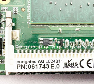 Congatec AG L024811 061743 085691 055600 PC104 Carte mère d'ordinateur embarqué industriel Affichage VGA Stock utilisé disponible - Product Image 6
