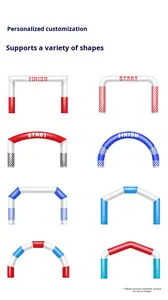 Arco Inflable Gigante Personalizado para Línea de Meta, Resistente al Agua y a los Rayos UV, de Instalación Rápida, para Carreras y Deportes - Product Image 5