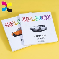 Fabrication de livres en carton, livre d'activités interactif pour enfants