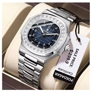 Reloj POEDAGAR 925, Nuevo y Moderno, Clásico para Hombre, de Acero Inoxidable, Cuarzo, Resistente al Agua, Luminoso, Masculino - Product Image 1
