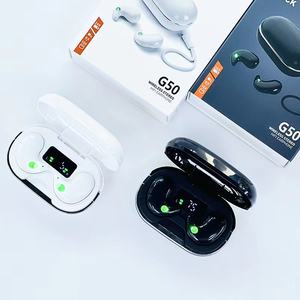 2024 नए ws का असली वायरलेस इयरफ़ोन G50 G50 स्लीप इयरफ़ोन डिजिटल डिस्प्ले हेडसेट स्टीरियो वाटरप्रूफ मिनी इयरप्लग - Product Image 4