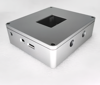 Boîtier de commande mini PC en aluminium extrudé usiné CNC sur mesure, avec batterie pour alimentation et anodisation – Fabricant