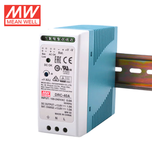 Có nghĩa là cũng DRC-40 loạt 40W sạc-Loại Đơn Đầu ra cung cấp điện (up chức năng), lựa chọn Điện áp đầu ra của 13.8V/27.6V - Product Image 1