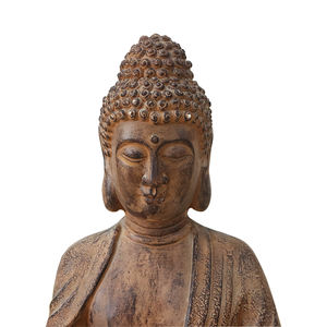 शीसे रेसिन बुद्धा रेसिन बुद्धा बैठा मूर्ति - Product Image 3