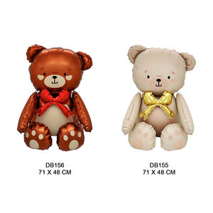 Ballons en aluminium mats animaux mignons et colorés pour la fête d'<span class=keywords><strong>anniversaire</strong></span>, jouets pour enfants, ballons de fête animaux Lion Zèbre - Product Image 2