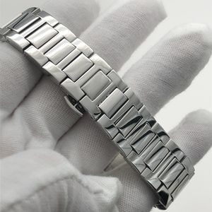 Relojes para Hombre de Lujo, <span class=keywords><strong>Correa</strong></span> Intercambiable de Acero y Cuero Genuino, <span class=keywords><strong>Reloj</strong></span> de Cuarzo Resistente al Agua, Personalizable con <span class=keywords><strong>Mi</strong></span> Propio Logotipo - Product Image 5