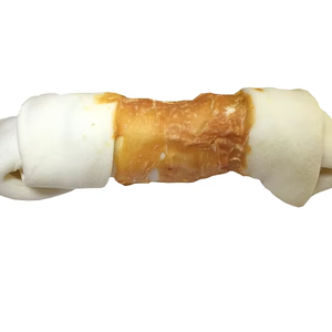 Köpek evcil hayvan yemeği kahverengi inek derisi rulo Bite dayanıklı kötü nefes Teddy Golden Retriever büyük köpek Bite tutkal gıda toptan - Product Image 1