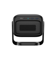 Proyector de Lente de Enfoque Automático, Proyector Inteligente Android para Cine en Casa, Videoproyector 4K, Proyector 3D DLP con Luz LED, Full HD 1080P