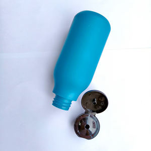 Tacto suave 250ml Squeeze PE Botella con tapa negra para champú Crema Paquete cosmético - Product Image 3