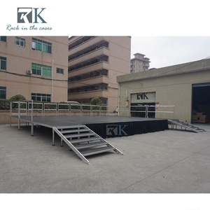 RK Modular Aluminum Beyond <b>Stage</b> Portable Four Legs Quick Install <b>Stage</b> <b>Platform</b> - Product Image 5