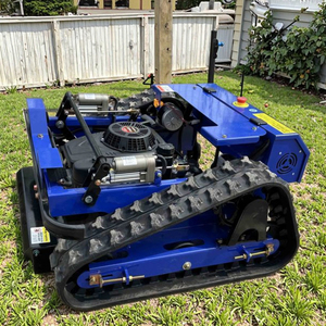 Tondeuses à gazon télécommandées GPS à navigation automatique 550 mm, <span class=keywords><strong>robot</strong></span> de désherbage télécommandé sans pilote pour grandes pelouses agricoles - Product Image 4