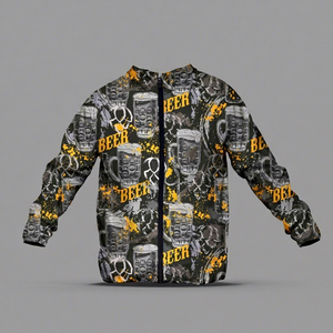 Personalized Camouflage Fishing <b>Jacket</b> <b>Men</b> Custom UPF50 Sun Protection Lightweight Windproof Outdoor Sports Hooded Design - Product Image 1