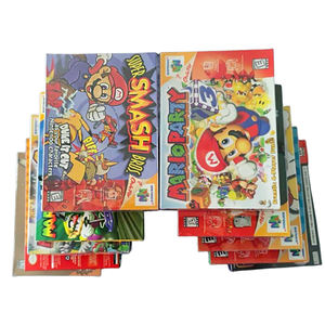 Tarjeta de juego N64 Serie en stock para nintondo <span class=keywords><strong>64</strong></span> con caja de embalaje - Product Image 1