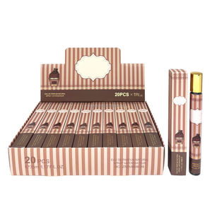 20 Piezas de Mini Perfume Portátil Gourmand Cookie, Aroma Árabe, Larga Duración, Perfume Portátil para Mujer y Hombre para Viajes - Product Image 1