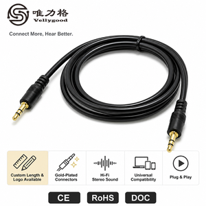 Câble <span class=keywords><strong>auxiliaire</strong></span> audio de 3.5mm <span class=keywords><strong>Adaptateur</strong></span> d'entrée <span class=keywords><strong>auxiliaire</strong></span> mâle vers mâle Cordon AUX pour casque, voiture, chaînes stéréo domestiques, haut-parleur, <span class=keywords><strong>iPhone</strong></span>, IPad, - Product Image 1