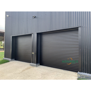 3m <span class=keywords><strong>4m</strong></span> 5m 6m Porte roulante de magasin commerciale automatique sur mesure Porte roulante d'atelier à lamelles en aluminium à volets roulants - Product Image 1