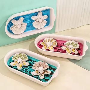 Bunnyhi YZ014 Pet Fun Puzzle Dispensador de golosinas Alimentador Lento para perros Cuenco Antideslizante Cuenco de alimentación lenta para perros Plato para una <span class=keywords><strong>dieta</strong></span> saludable - Product Image 1