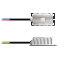 Convertisseur de puissance CC abaisseur de tension large plage haute puissance 40-125V vers 12V pour moteur industriel OEM, à succès, avec une efficacité de 93%