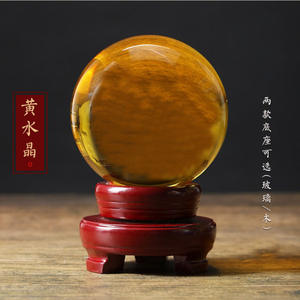 ลูกแก้วคริสตัลสีเหลือง ของตกแต่งสีขาว <span class=keywords><strong>แดง</strong></span> <span class=keywords><strong>ม่วง</strong></span> น้ำเงิน ชมพู แก้วใส ผลิตในจีน นำโชค หมุนได้ เปิดได้ ตกแต่งห้องนั่งเล่น - Product Image 3