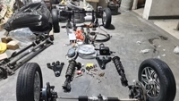 Xxxl Chariot à outils roulants 7 tiroirs Garage mobile Racing Pit Cart Ensembles d'outils Boîte à entraînement électrique Corps ouvert pour l'utilisation de la cargaison