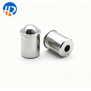HR Stainless Steel Ball Head Plunger Fastener with Stepless Press in and Light Touch <strong>Spring</strong> <strong>Pin</strong> for Positioning - Product Image 4