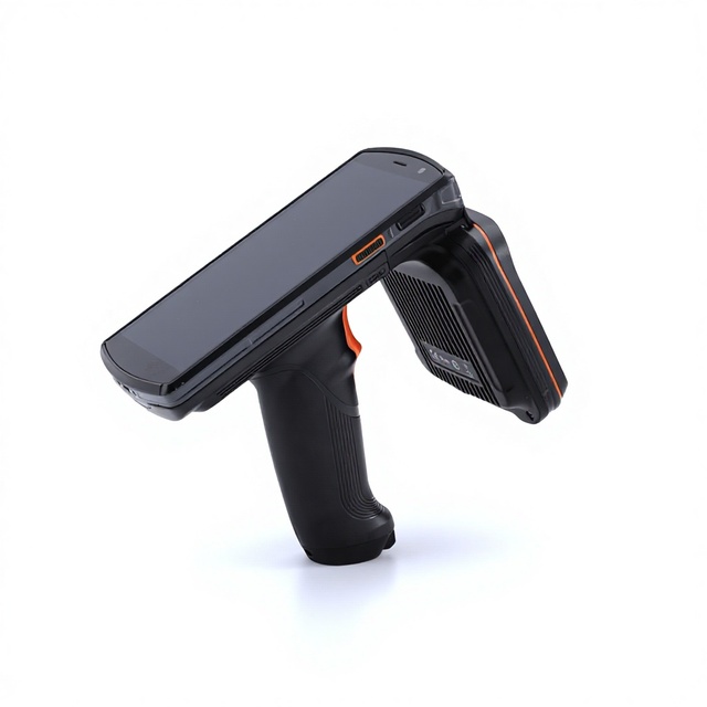 IP67 Rugged 1000+ Tags/s 20m Read Range Impinj E710 Android 13 UHF RFID Handheld Terminal