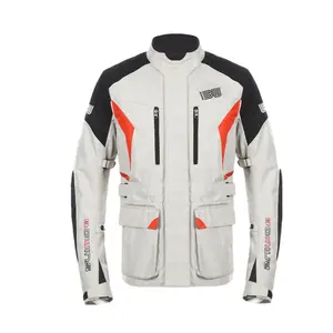 Bowins Wholesale Armored Textile Motorcycle Suit Waterproof Motorbike Jacket