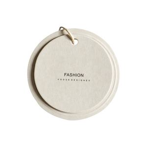 New Factory Free Logo Design Benutzer definierte Marke Name Kleidung Swing Tags Kleidungs stück Kleidung Tags Etiketten Hang Tag für Kleidung - Product Image 6