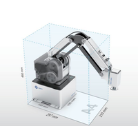 Bras robotique collaboratif industriel DOBOT MG400 à 4 axes, léger, facile à déployer, programmable par simple déplacement et enseignement