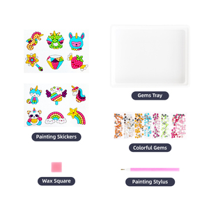 Nouveau Kit d'artisanat Big Gems Diamond Painting Toy Jouet éducatif pour enfant Steam Toy pour enfants - Product Image 4