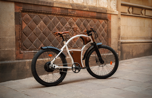 German RTS Rayvolt Vintage E-Bike Torino Vélo électrique 26 pouces Smarthub White E-Cycle Fat Tres Smart Bicycle - Product Image 3