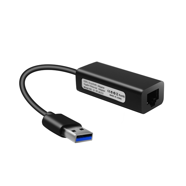 USB 3.0 to RJ45 Ethernet Adapter Hot Sale 10/100/1000M Gigabit Network Lan Adapter for Laptop Notebook External Wired"