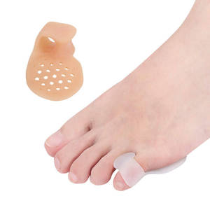 Gel di Silicone Bunion Toe separatore e spandiconcime allevia il dolore ai piedi e la correzione per strumenti di massaggio Pedicure alluce valgo - Product Image 4